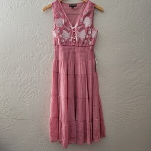 J Glee Dusty Rose Petite Small Dress NWT